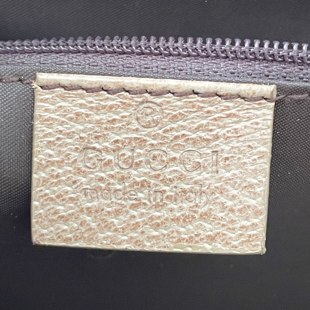 ❤️SOLD❤️Gucci tan leather embossed logo minimalist shoulder bag - Picture 11 of 12